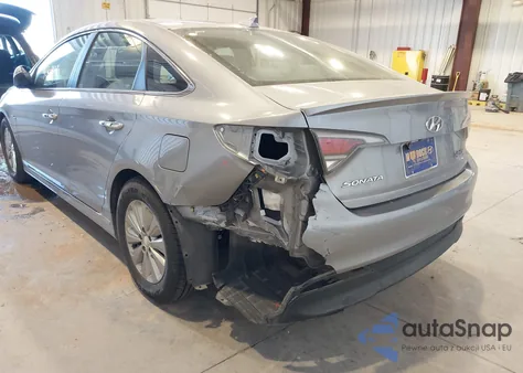 2016 Hyundai Sonata Hybrid Se from USA, damaged, VIN KMHE24L16GA014268